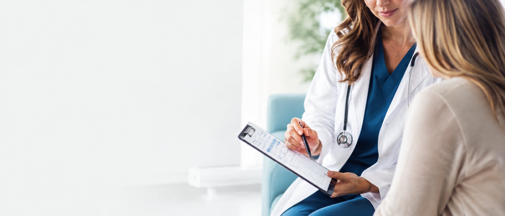 Lab requisition and test results paperwork